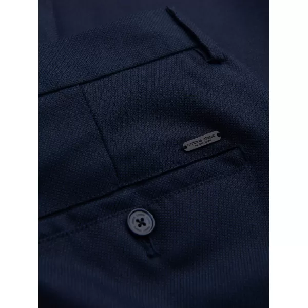  Pánské kalhoty OMBRE OM-PACP-0182 NAVY BLUE 