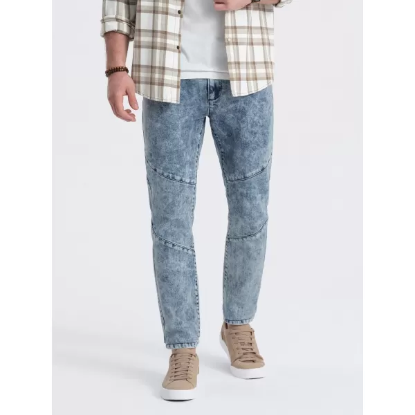  Pánské džíny OMBRE OM-PADP-0109 BLUE 