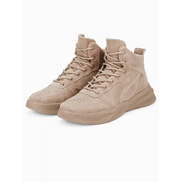  Pánské boty OMBRE T380 BEIGE 