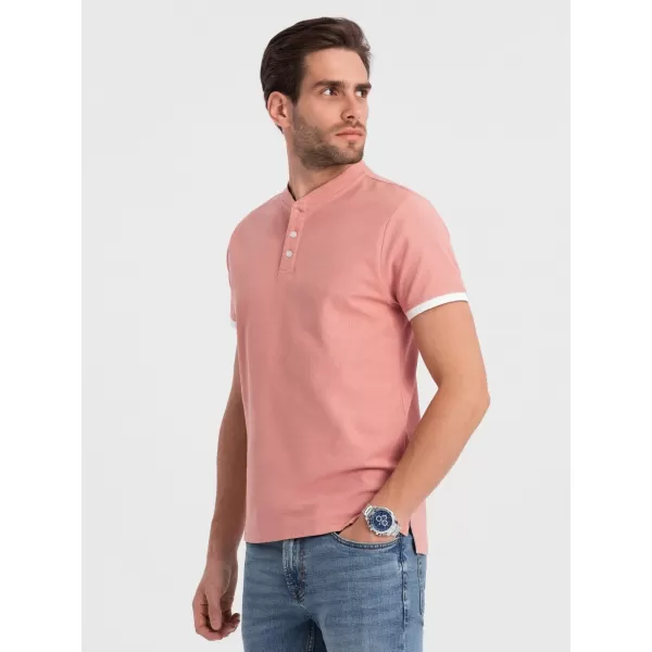  Pánské triko OMBRE OM-TSCT-0156 PINK 