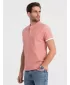 Pánské triko OMBRE OM-TSCT-0156 PINK