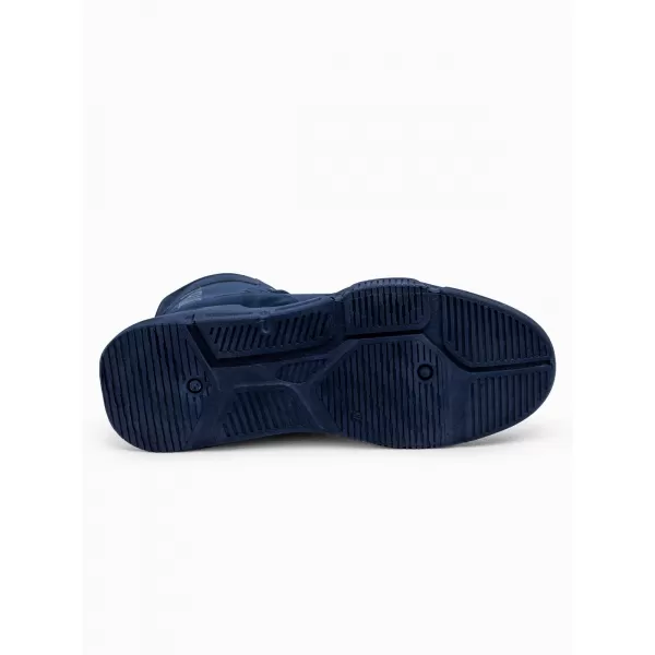  Pánské boty OMBRE OM-FOBO-0122 NAVY BLUE 