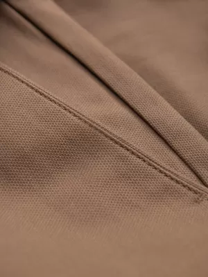 Pánské kalhoty OMBRE OM-PACP-0186 LIGHT BROWN
