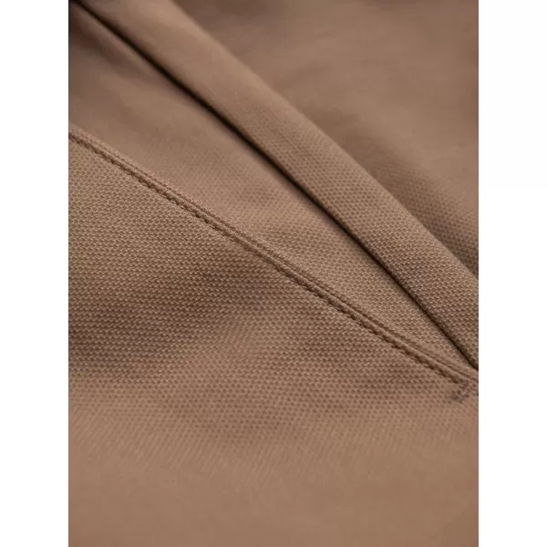  Pánské kalhoty OMBRE OM-PACP-0186 LIGHT BROWN 
