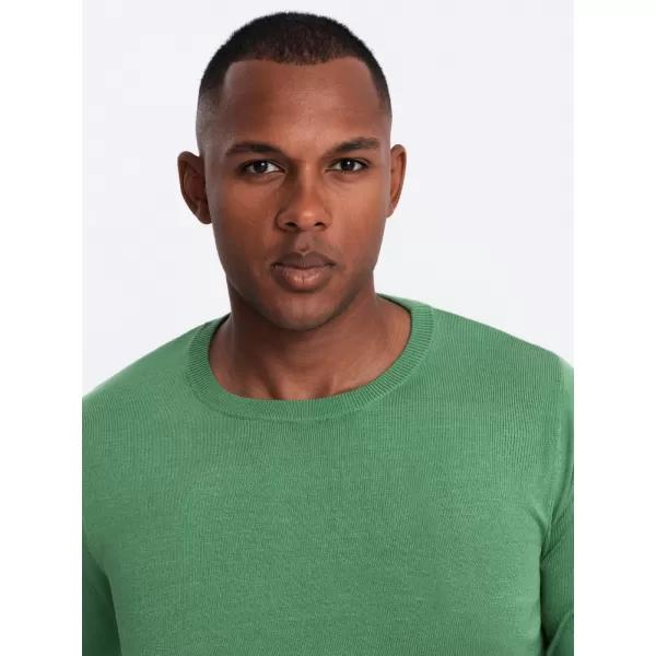  Pánský svetr OMBRE OM-SWBS-0106 GREEN 