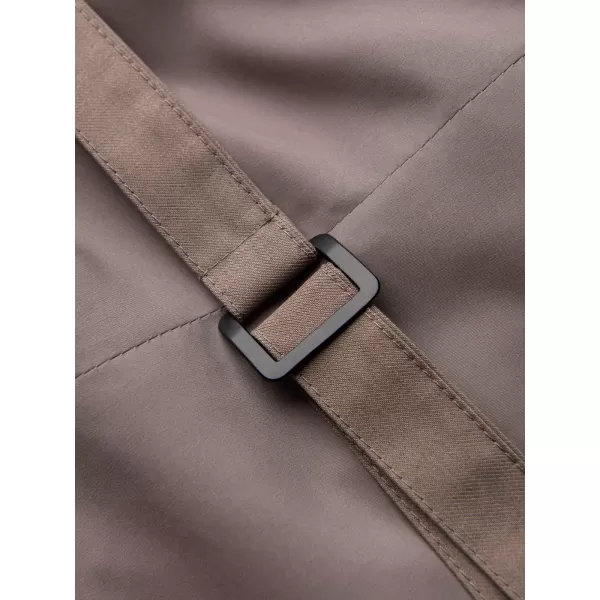  Pánská vesta OMBRE OM-BLZV-0112 BEIGE 