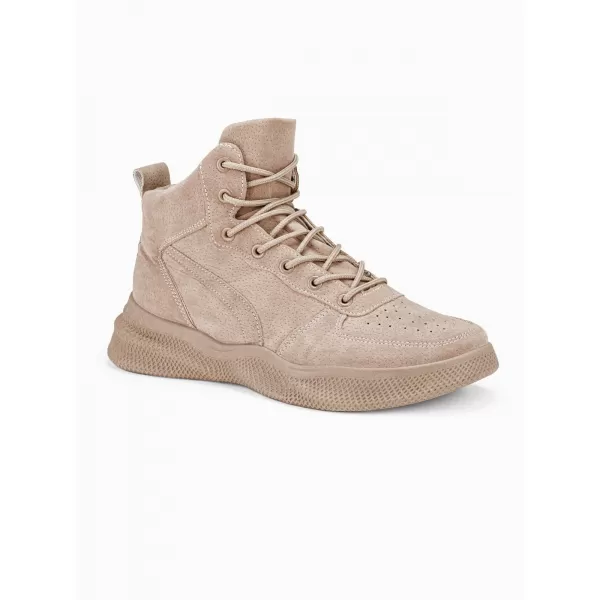  Pánské boty OMBRE T380 BEIGE 