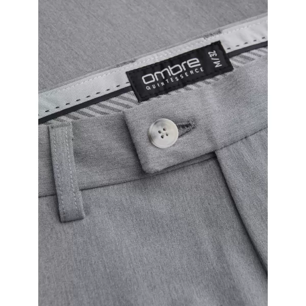  Pánské kalhoty OMBRE OM-PACP-0191 LIGHT GREY 