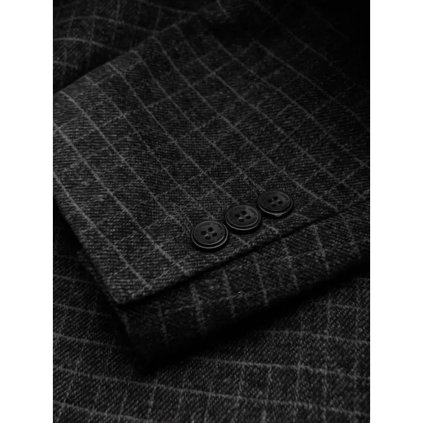  Pánské sako OMBRE OM-BLZB-0117 GRAPHITE 