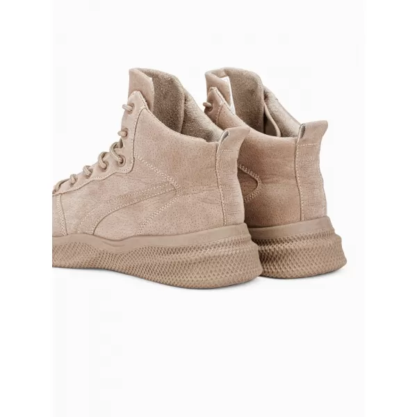  Pánské boty OMBRE T380 BEIGE 