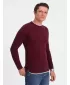 Pánský svetr OMBRE OM-SWSW-0103 MAROON