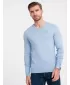 Pánský svetr OMBRE OM-SWBS-0107 LIGHT BLUE 01