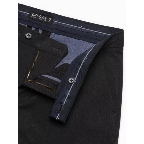  Pánské kalhoty OMBRE OM-PACP-0191 GRAPHITE 