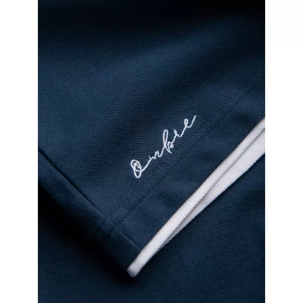 Pánské triko OMBRE OM-POSS-0113 NAVY BLUE 