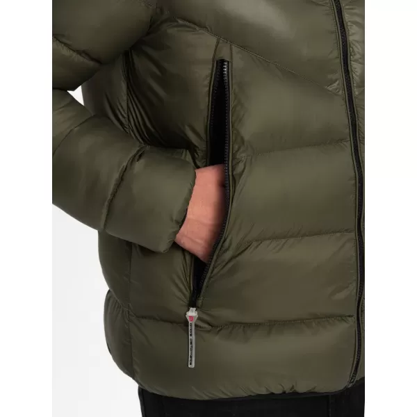  Pánská zimní bunda OMBRE OM-JAHP-0145 DARK OLIVE GREEN 