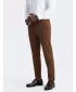Pánské kalhoty OMBRE OM-PACP-0190 CARAMEL