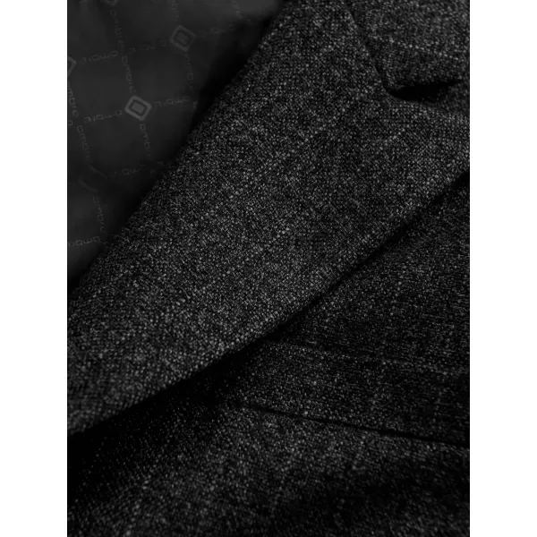  Pánské sako OMBRE OM-BLZB-0113 GRAPHITE 