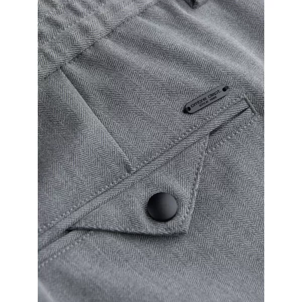  Pánské kalhoty OMBRE OM-PACP-0158 GREY 