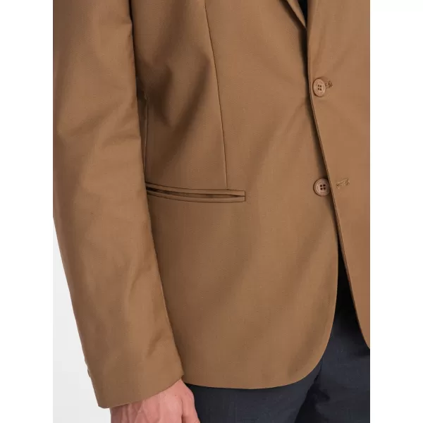  Pánské sako OMBRE OM-BLZB-0115 CARAMEL 