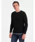 Pánský svetr OMBRE OM-SWSW-0103 BLACK
