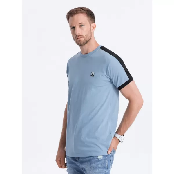 Pánské triko OMBRE S1632 BLUE 