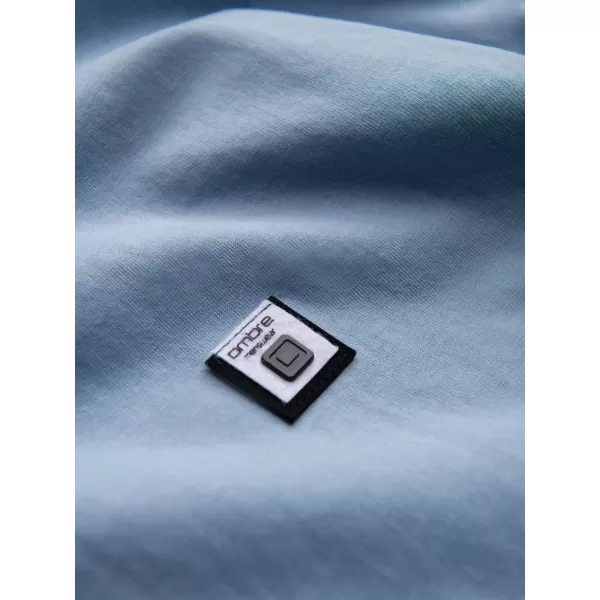  Pánské triko OMBRE S1632 BLUE 