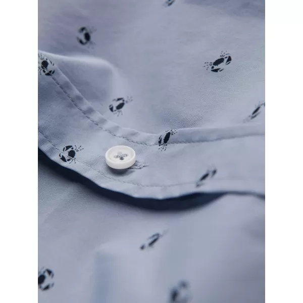  Pánská košile OMBRE OM-SHCS-0156 LIGHT BLUE 