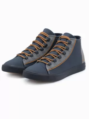 Pánské boty OMBRE OM-FOTH-0140 NAVY BLUE
