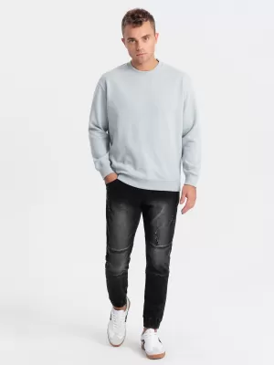 Pánské džíny OMBRE OM-PADJ-0153 BLACK