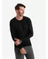 Pánský svetr OMBRE OM-SWBS-0106 BLACK
