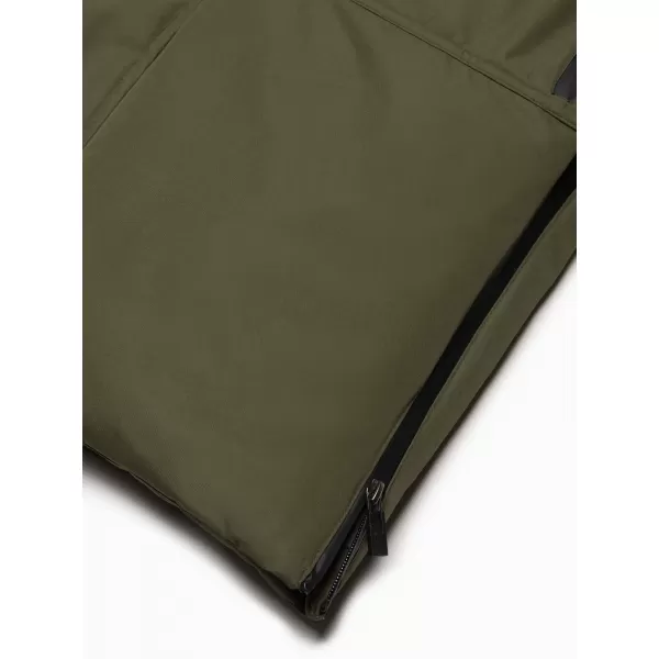  Pánská zimní bunda OMBRE OM-JALJ-0148 DARK OLIVE GREEN 