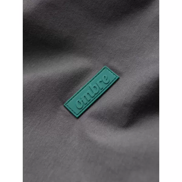  Pánské triko OMBRE OM-TSCT-0151 GRAY 