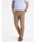 Pánské kalhoty OMBRE OM-PACP-0186 LIGHT BROWN