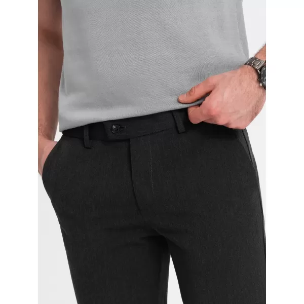  Pánské kalhoty OMBRE OM-PACP-0191 GRAPHITE 