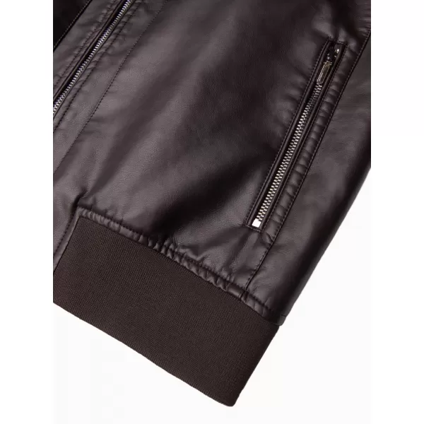  Pánská bunda OMBRE OM-JAFL-0109 DARK BROWN 