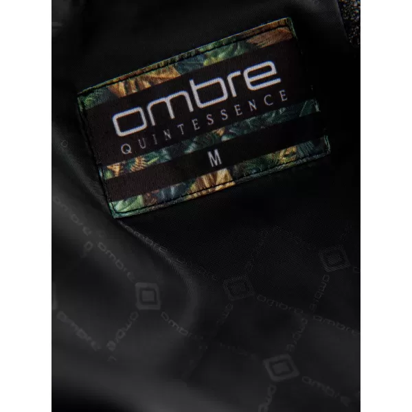 Pánské sako OMBRE OM-BLZB-0113 GRAPHITE 