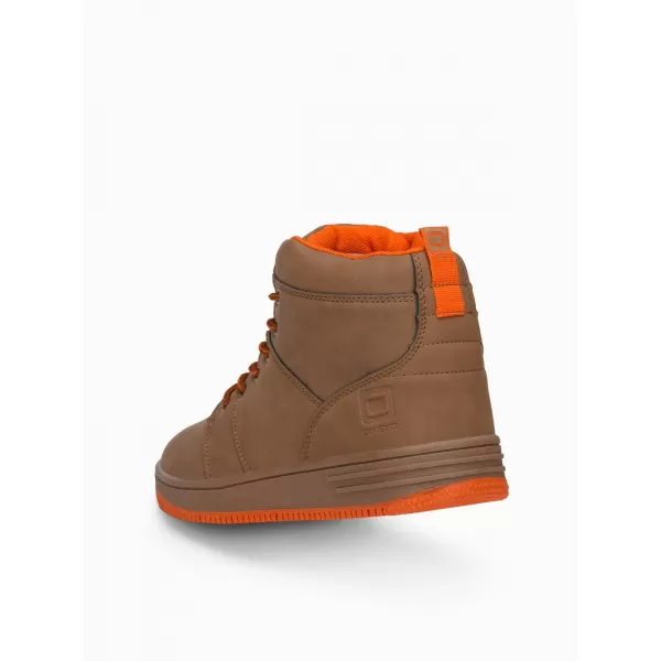  Pánské boty OMBRE OM-FOSH-0123 CAMEL 