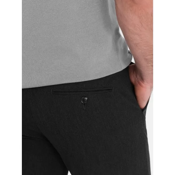  Pánské kalhoty OMBRE OM-PACP-0191 GRAPHITE 