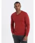 Pánský svetr OMBRE OM-SWOS-0108 RED