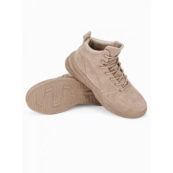  Pánské boty OMBRE T380 BEIGE 
