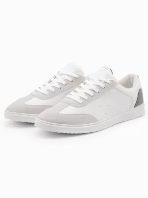 Pánské boty OMBRE OM-FOCS-0104 WHITE