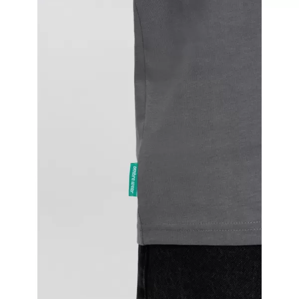  Pánské triko OMBRE OM-TSCT-0151 GRAY 