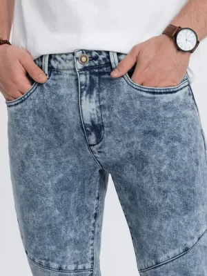 Pánské džíny OMBRE OM-PADP-0109 BLUE