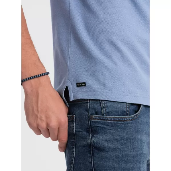  Pánské triko OMBRE OM-TSCT-0156 BLUE 