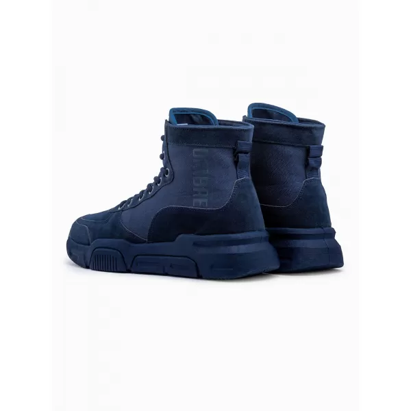 Pánské boty OMBRE OM-FOBO-0122 NAVY BLUE 