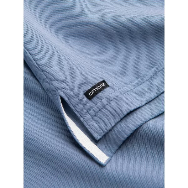  Pánské triko OMBRE OM-TSCT-0156 BLUE 
