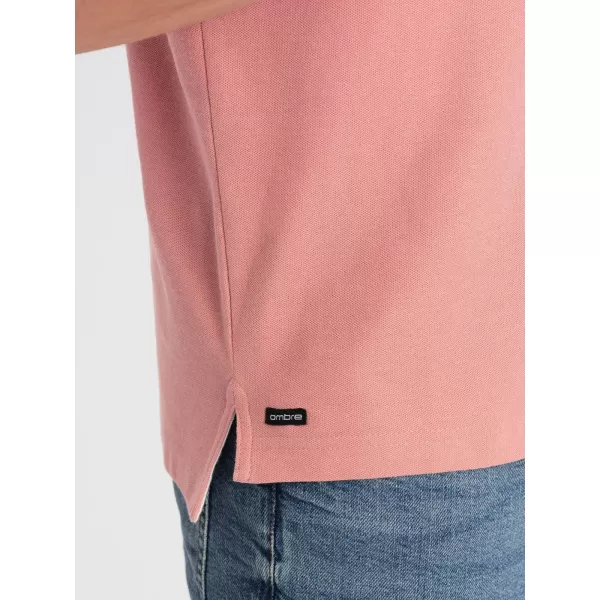  Pánské triko OMBRE OM-TSCT-0156 PINK 