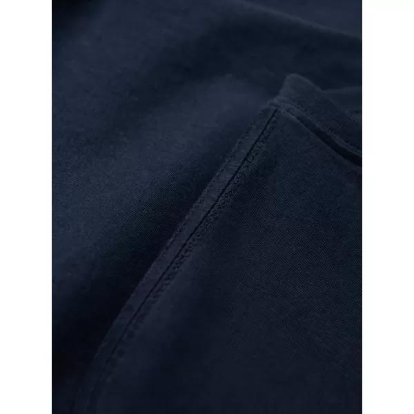  Pánské triko OMBRE OM-TSBS-0146 NAVY BLUE 