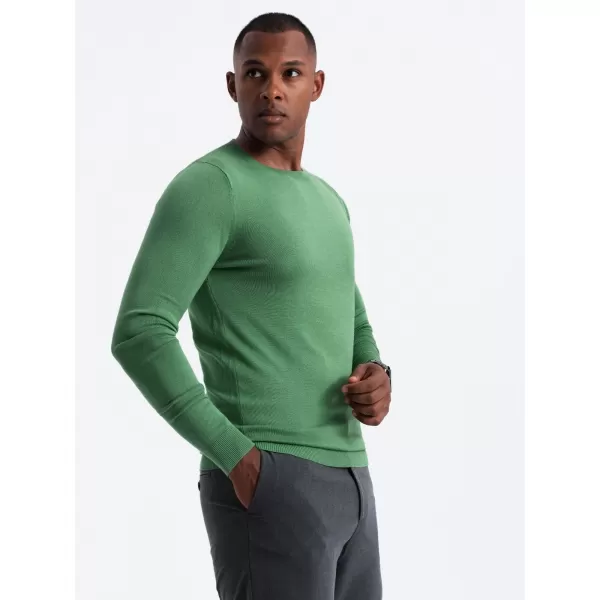  Pánský svetr OMBRE OM-SWBS-0106 GREEN 