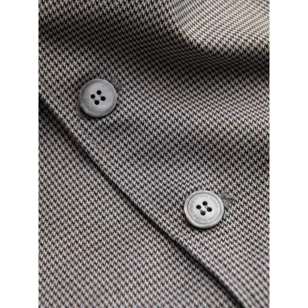  Pánská vesta OMBRE OM-BLZV-0111 GRAY 